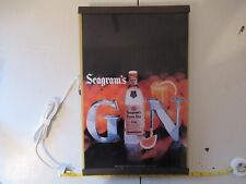 Seagram's Gin vintage light NEW IN BOX picture