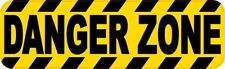 10in x 3in Danger Zone Magnet Car Truck Vehicle Magnetic Sign picture