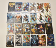 Disney Kingdom Hearts Wafer Card full complete set 24 cards Bandai 2019 picture