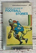 VTG Boy Scout BSA Boy's Life Book of Football Stories Paperback 1972 picture