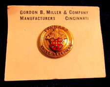 Early PACKARD automobile,   sales associate award pin.  ON CARD early auto car picture