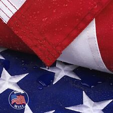 American Flag 6x10 ft for Outside Made in USA Longest Lasting Embroidered Stars picture