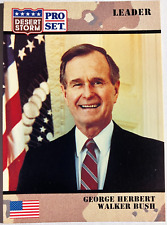1991 Pro Set Desert Storm #79 George Herbert Walker Bush/President of the U.S.A. picture