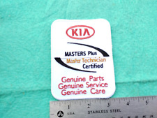Vintage Kia Master Certified Technician  Service Parts Uniform Dealer   Patch picture