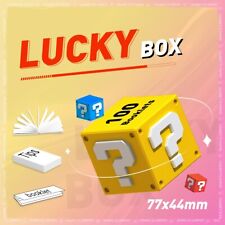 Lucky Box 100 Booklets Rolling Paper 1 1/4 Size 77x44mm Random Pack picture