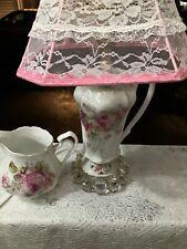 Lamp Mader From Antique Chocolate Pot With Matching Pitcher picture