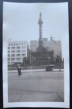 1922 REAL B/W PHOTO SOLDIERS AND SAILORS MONUMENT CUYAHOGA COUNTY CLEVELAND OHIO picture