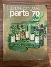 Vintage 1970 John Deere “Genuine John Deere Parts’70” Brochure picture