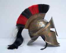 Medieval Armour King Leonidas Greek Spartan Roman Helmet, Warrior Headwear Costu picture