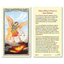St Michael Laminated Holy Card Pack of 25 Size 2.625 in W x 4.375 in H picture