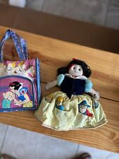 Vintage Snow  White & 7 Dwarfs, Witch Tell A Story Flip Doll + Purses picture