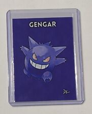 Gengar Limited Edition Artist Signed Pokemon Trading Card 1/10 picture