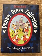 Disneyland Penny Press Collection The Collector's Penny Press Wallet 45 Coins picture