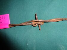 Antique Barbed Wire,  # 1125 B, BRONSON ALTERNATE CUT TWO STRAND picture