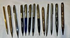 SHEAFFER LOT OF 13 VINTAGE Mechanical PENCILS Waterman Anson Stratford Wearever+ picture