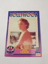 Joan Leslie Hollywood Walk of Fame Card Vintage # 202 Starline 1991 NM  picture