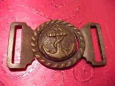 W.W.2 JAPANESE NAVY OFFICERS BELT BUCKLE FOR  BELT GOLD BRASS picture