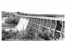 RPPC Scenic View Williamson Dam Cisco Texas Real Photo Postcard picture