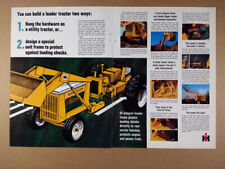 1966 IH International 3414 3514 3616 Loader-Tractors vintage print Ad picture