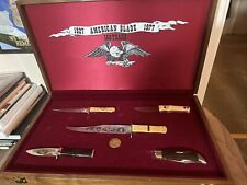 LILE-Crawford-A.G. Russell-Case-Schrade-#12 Knives Set. 1827-1977 picture