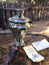 Vintage Russian Samovar with Original Cord and Instructions (in Russian) picture
