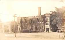 Manning Iowa~High School~Ivy Covered~Smokestack~1944 Real Photo Postcard~RPPC picture