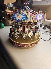 Mr Christmas 1997 A MICKEY HOLIDAY CAROUSEL MERRY GO ROUND 30 Songs ** picture