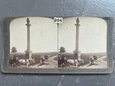 Quebec 1903 Photo Wolfe's  Monument / Plains of Abraham Quebec 1903 Stereoview picture