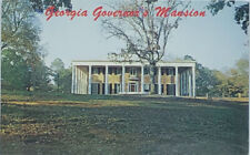 Postcard GA Atlanta Governors Mansion Tuxedo Park Buckhead ￼Greek Revival ￼822 picture