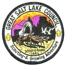 1986 Scout-O-Rama Great Salt Lake Council Patch Utah Boy Scouts BSA UT picture
