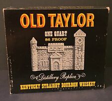 Vintage Old Taylor Distillery 1968 Castle Decanter Kentucky Bourbon w/ Cork/Box picture