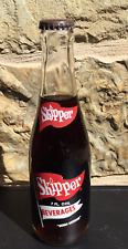  1960s Skipper 7OZ FULL BOTTLE SODA POP Root Beer ~ PITTSBURGH PA  VINTAGE ACL picture