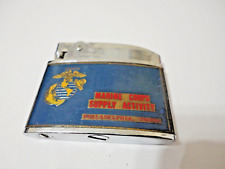 C1960.MARINE CORPS SUPPLY ACTIVITY .LITTLE BILLBOARD LIGHTER.. MADE IN JAPAN. picture