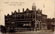 Postcard First National Bank in Auburn, Nebraska~139508 picture