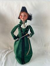 Byers Choice Colonial Williamsburg Fox Hunt Equestrian Woman picture