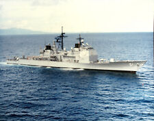 USS Thomas S. Gates (CG-51)  Original U.S. Navy Color Photograph 8 X 10 inches picture