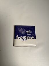 2003 First Night York Pennsylvania Button Pin Metal Square First Union HTF RARE  picture