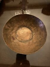 Antique Copper Hand Hammered Bowl Arts And Crafts  picture