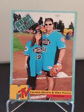 CUSTOM MTV Rock n Jock Softball Carmen Electra Mike Piazza Trading Card 2018 #35 picture