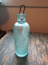 Antique 1880's GR WENGER & SON CARLISLE, PA Hutchinson Glass Soda Bottle (#2) picture