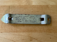 RARE Vintage Meister Brau Steel Church Key Opener/Piercer - Peter Hand Brewing picture