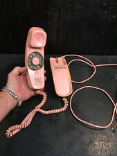 Western Electric Bell System Pink  Rotary Phone Desk Style Untested RETRO MCM picture