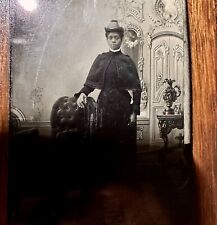 Antique 1800s Tintype Photo - African American Woman / Black Americana Rare VTG picture