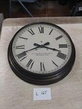 STANDARD ELECTRIC TIME INDUSTRIAL ROUND METAL GALLERY CLOCK picture