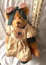 Joanie's Teddy Bear Vintage 1950's Tennessee, Hand Made, Great Condition picture