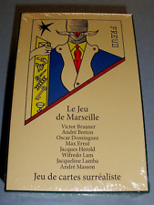 RARE LE GAME DE MARSEILLE SURREALIST PLAYING CARDS GRIMAUD 1983 NEW IN BOX SEALED picture