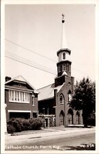 Real Photo Postcard Catholic Church in Paris, Kentucky picture