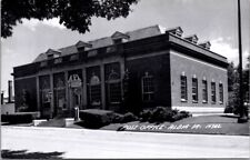 Real Photo Postcard United States Post Office in Albia, Iowa picture