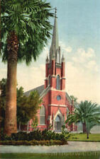 Stockton,CA Catholic Church Mitchell San Joaquin County California Postcard picture