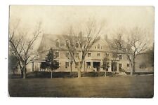 postcard rppc (small town) kilkenny, mn. 1912 mansion? institution? picture